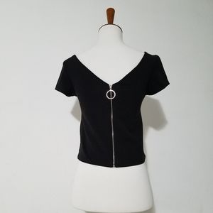 Zara Black Top